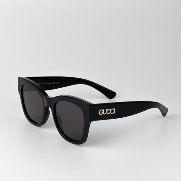 Gucci GG1789S Sunglasses – Black Square Frame Grey Lenses | Model GG1789S 001 - Picture 6 of 12